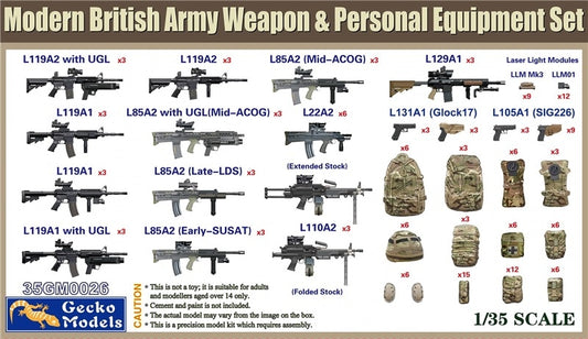 010 - British Infantry Weapons and Equipment (Modern) - primary image