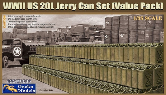 010 - United States 20 litre Jerry Can Set - primary image