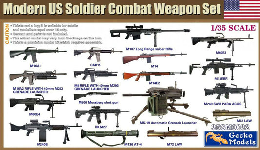 010 - United States Modern Infantry Combat Weapons Set - primary image