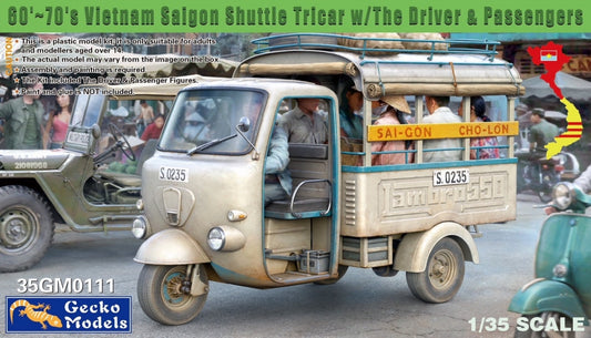 010 - Lambro 550 ‘Saigon Shuttle’ with Driver and Passengers - primary image