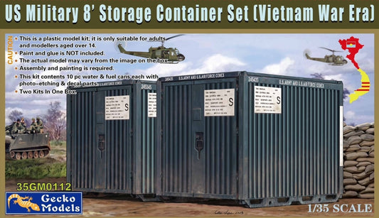 010 - United States 8 foot Storage Container Set - primary image