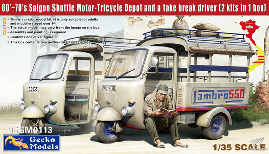 010 - Lambro 550 ‘Saigon Shuttle’ with Driver [double kit] - primary image
