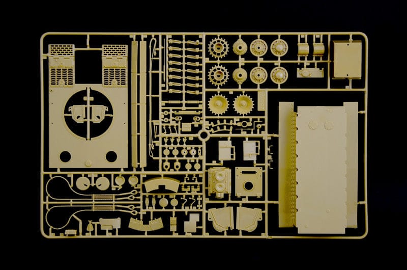 200 - Italeri - 6764 - Bergetiger - sprue