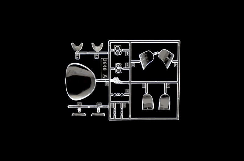 200 - Italeri - 3678 - Porsche 956 Jägermeister - sprue