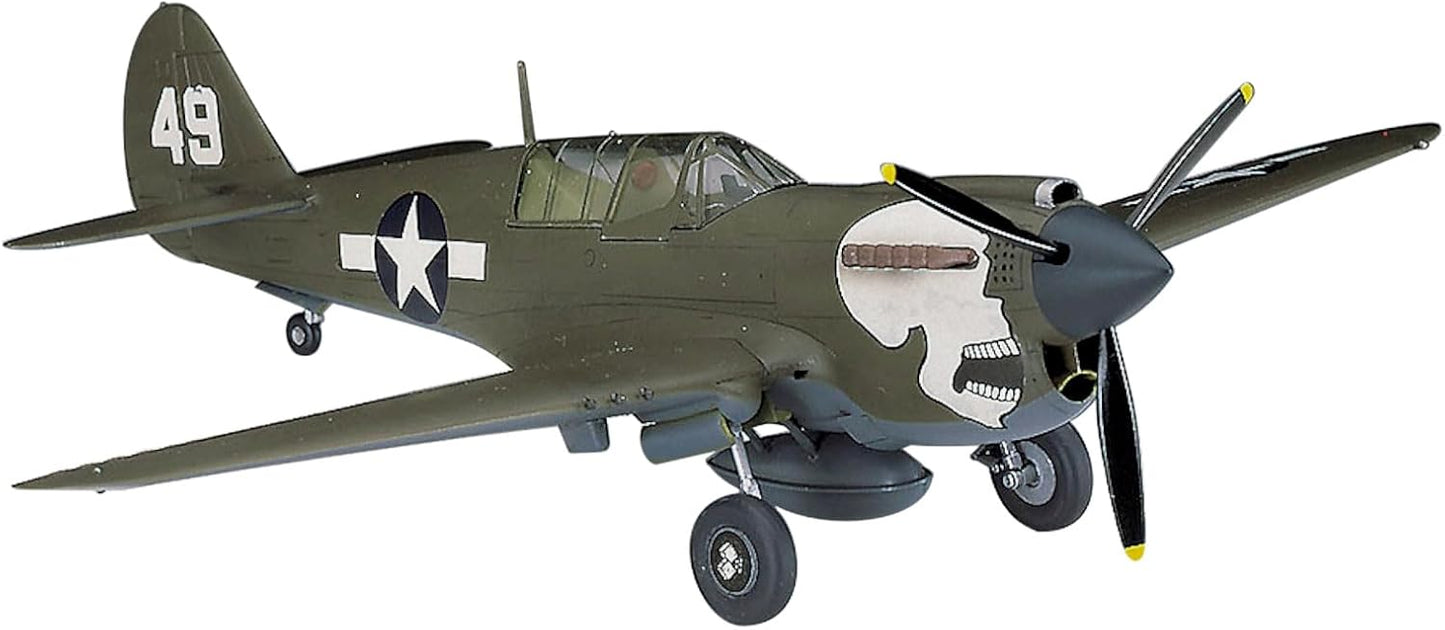 700 - Hasegawa - A09 - Curtiss P-40N Warhawk - painted model