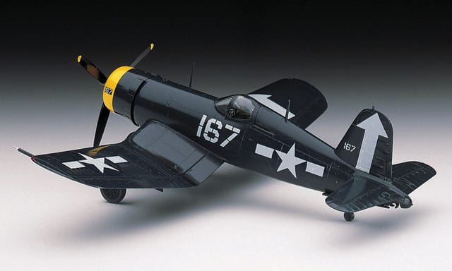 Hasegawa - A10 - Vought F4U-1D Corsair - painted model