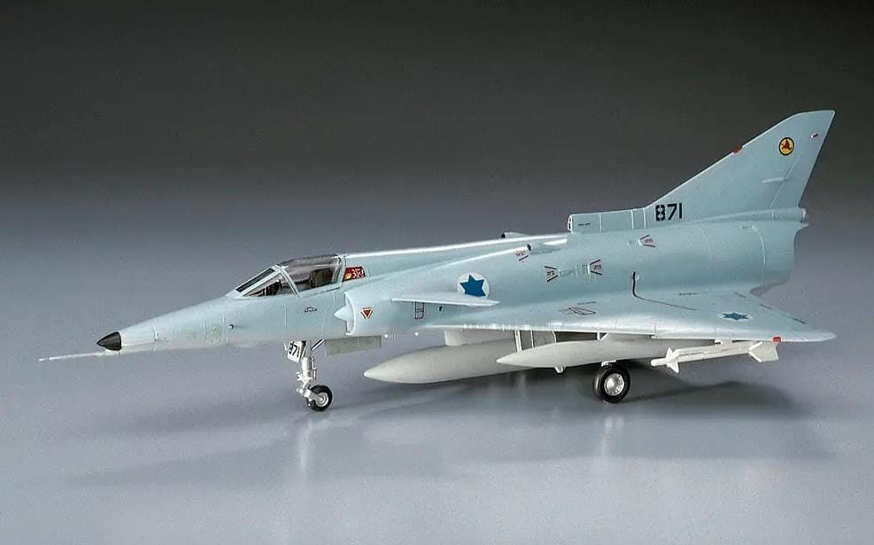700 - Hasegawa - B07 - IAI Kfir C2 - painted model