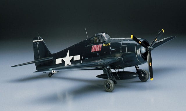 700 - Hasegawa - B11 - Grumman F6F-3/5 Hellcat - painted model
