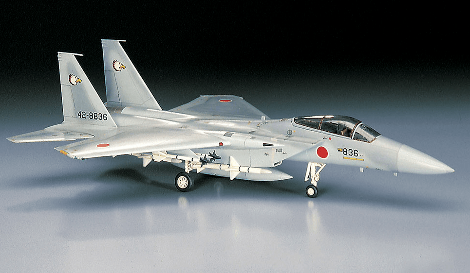 Hasegawa - C07 - McDonnell Douglas F-15J Eagle - painted model