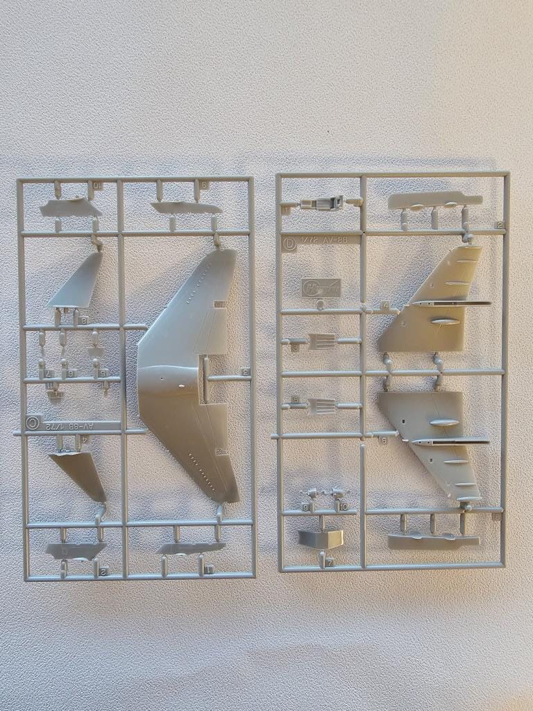 200 - Hasegawa - D19 - McDonnell Douglas AV-8B Harrier II - sprue