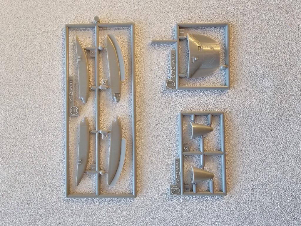 Hasegawa - D19 - McDonnell Douglas AV-8B Harrier II - sprue