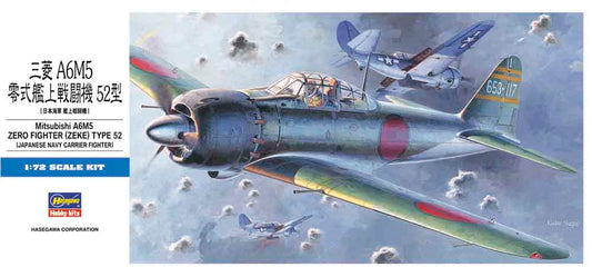 010 - Hasegawa - D22 - Mitsubishi A6M5 Zero Model 52 ‘Zeke’ - primary image