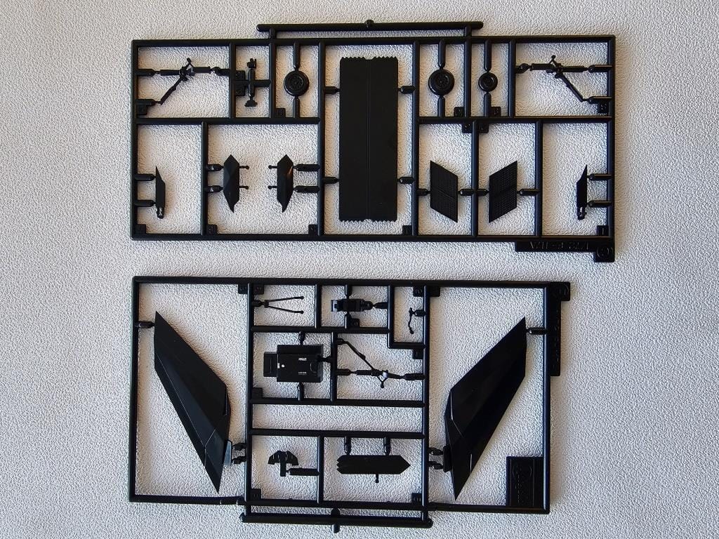 Hasegawa - E01 - Lockheed F-117A Nighthawk - sprue