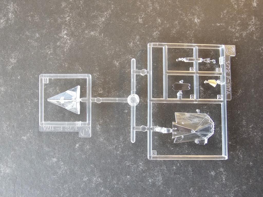200 - Hasegawa - E01 - Lockheed F-117A Nighthawk - sprue