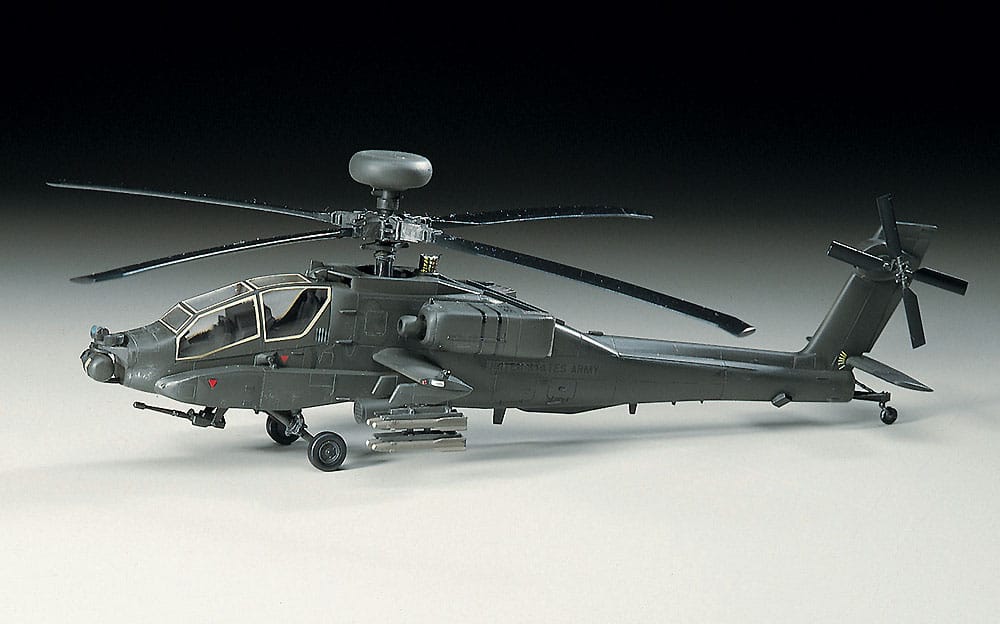 Hasegawa - E06 - Boeing AH-64 Apache Longbow - painted model