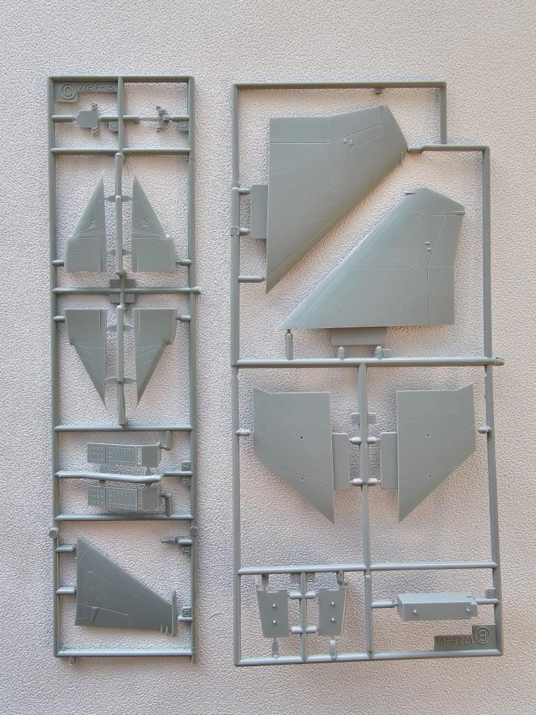 Hasegawa - E13 - McDonnell Douglas F-15C Eagle - sprue