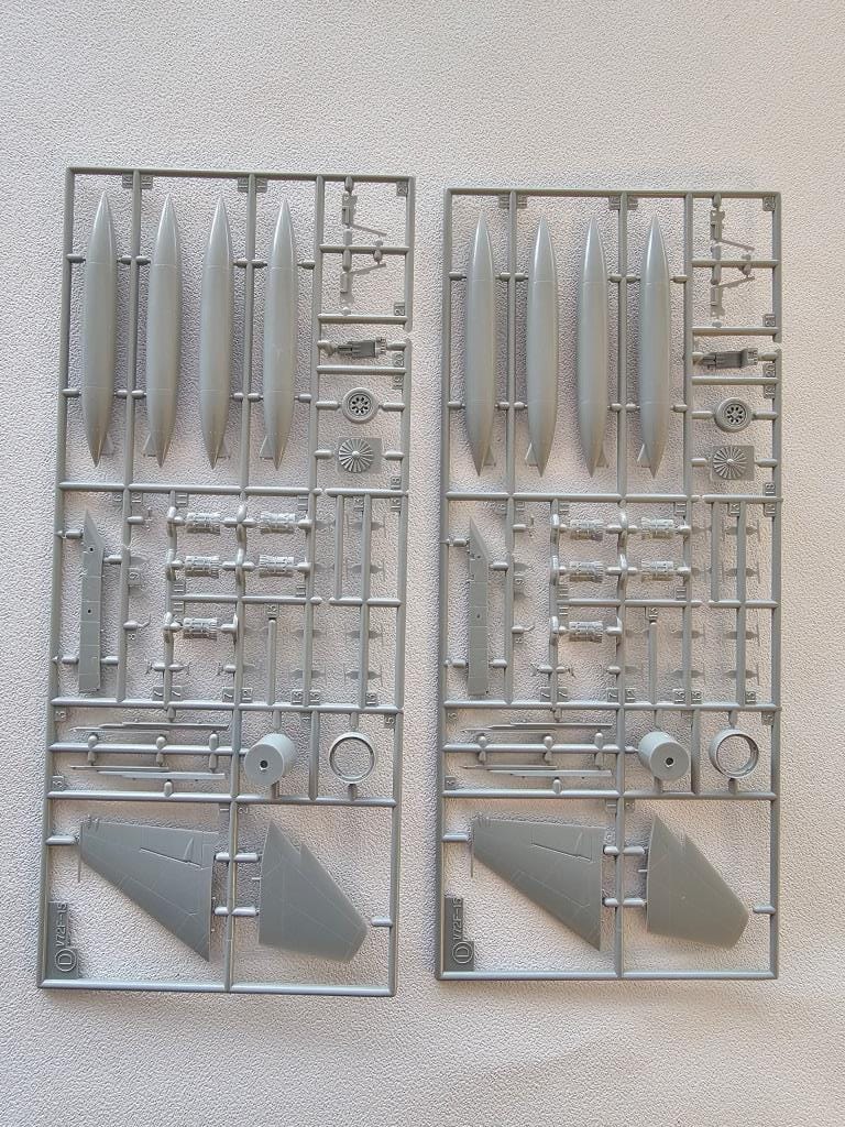 Hasegawa - E13 - McDonnell Douglas F-15C Eagle - sprue