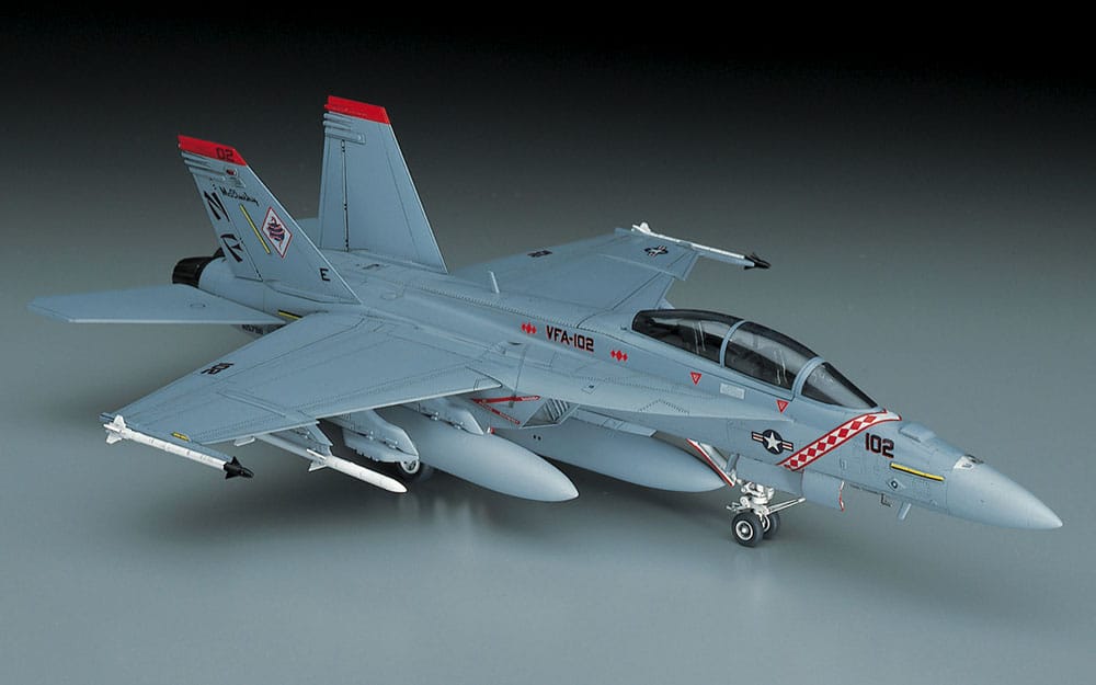 Hasegawa - E18 - Boeing F/A-18F Super Hornet - painted model