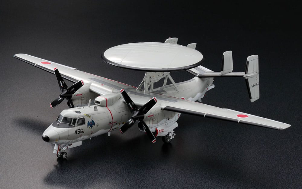 700 - Hasegawa - E30 - Grumman E-2C Hawkeye - painted model