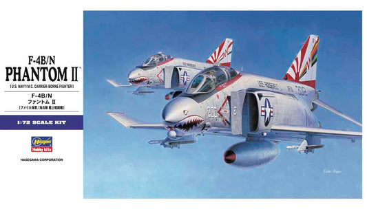 010 - Hasegawa - E36 - McDonnell Douglas F-4B/N Phantom II - primary image