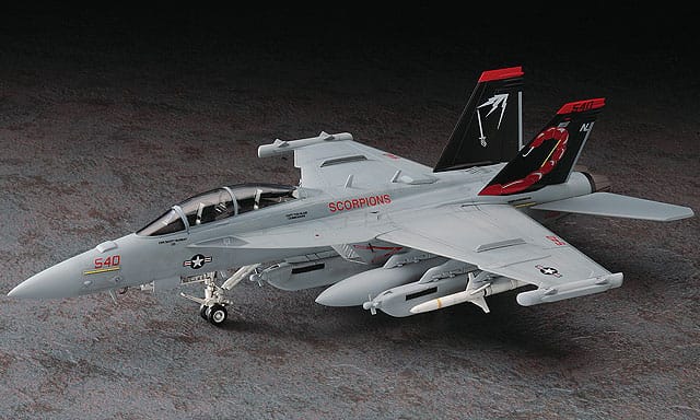 Hasegawa - E38 - Boeing EA-18G Growler - painted model