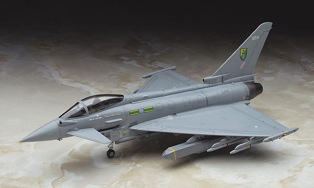 Hasegawa - E40 - Eurofighter Typhoon FGR4 - painted model