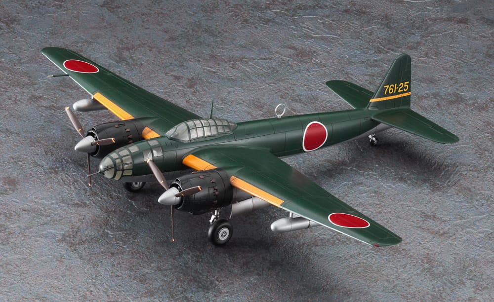 701 - Hasegawa - E47 - Kugisho P1Y1 Ginga Model 11 ‘Frances’ - painted model
