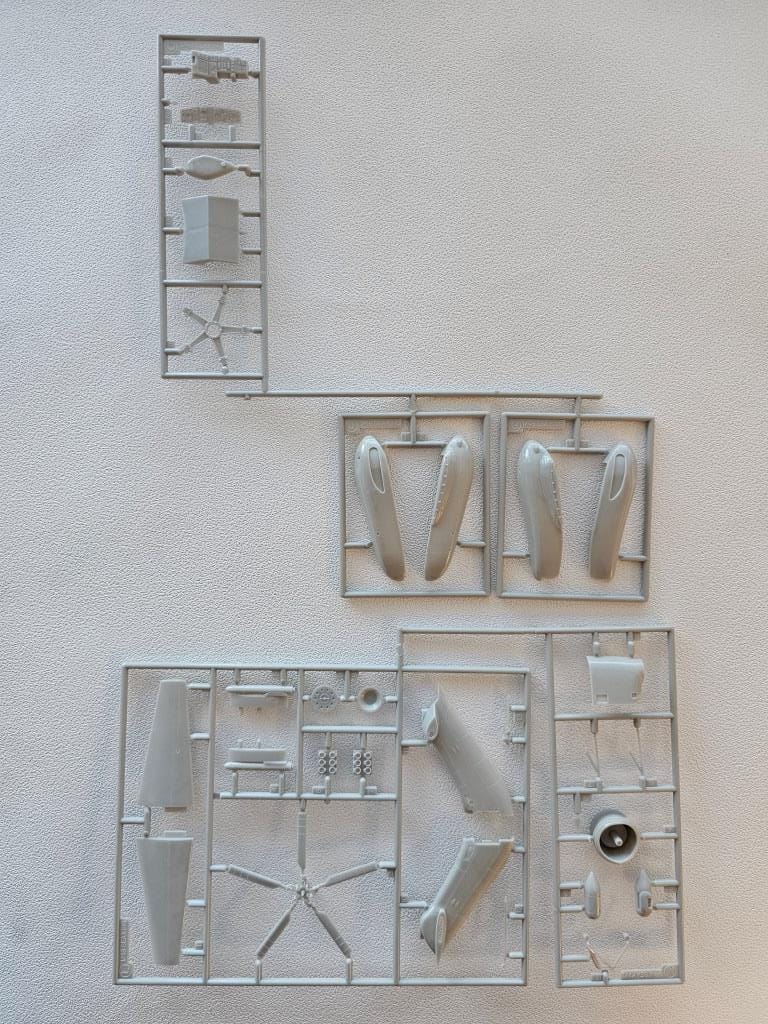 Hasegawa - PT01 - Sikorsky SH-3H Sea King - sprue