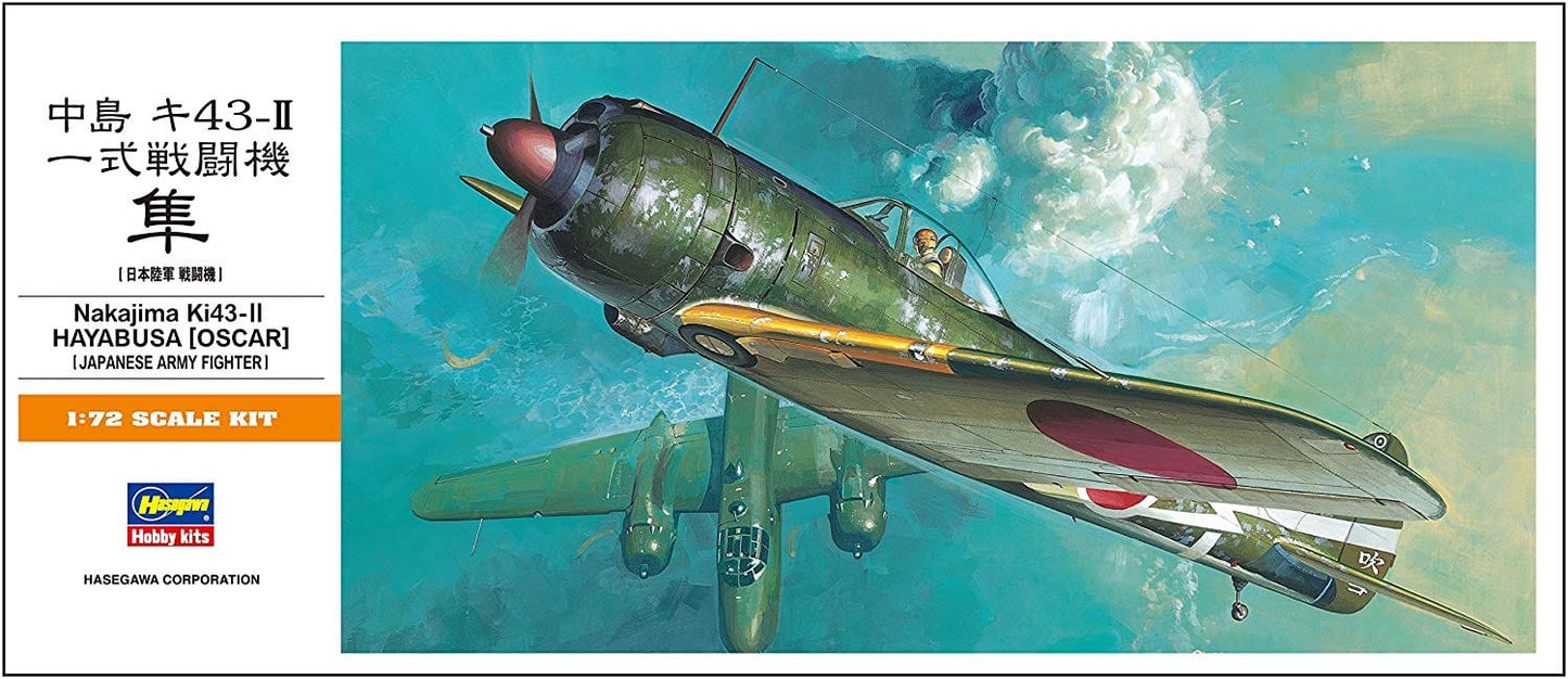 010 - Hasegawa - A01 - Nakajima Ki-43-II Hayabusa ‘Oscar’ - primary image