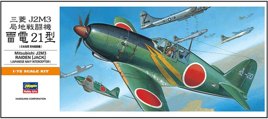 010 - Hasegawa - A05 - Mitsubishi J2M3 Raiden Model 21 ‘Jack’ - primary image
