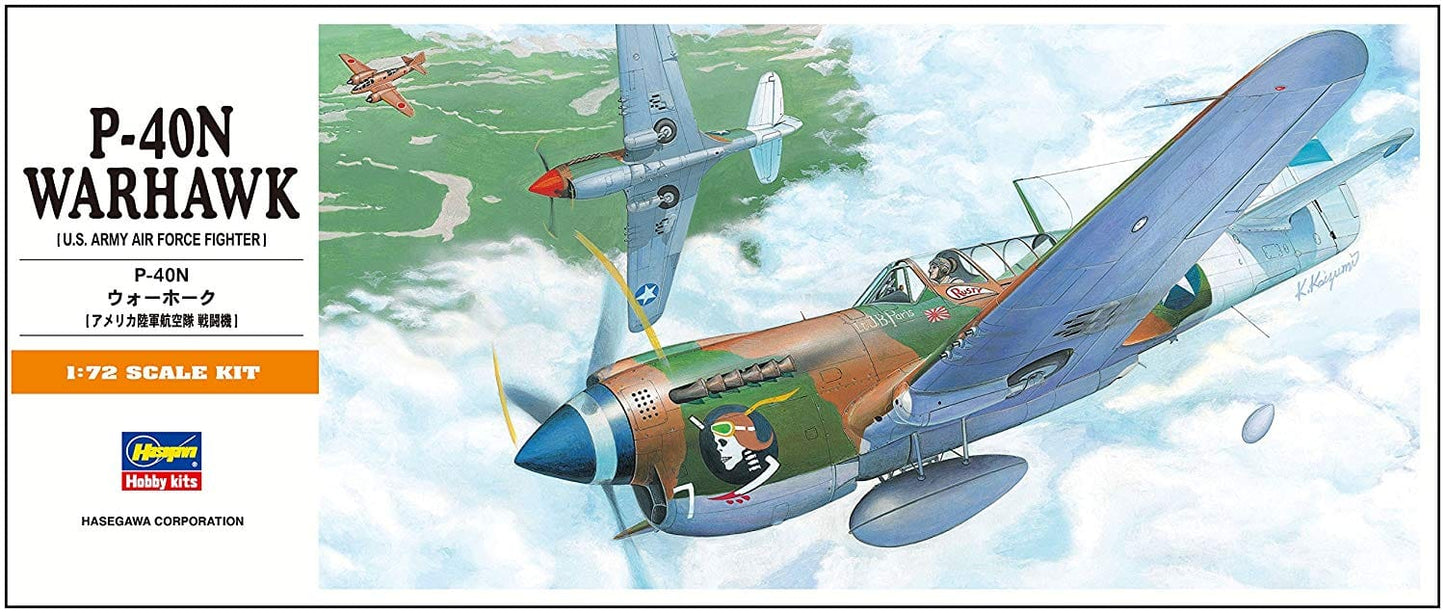 010 - Hasegawa - A09 - Curtiss P-40N Warhawk - primary image