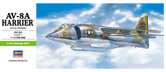 010 - Hasegawa - B10 - Hawker Siddeley Harrier GR.1 / McDonnell Douglas AV-8A Harrier - primary image