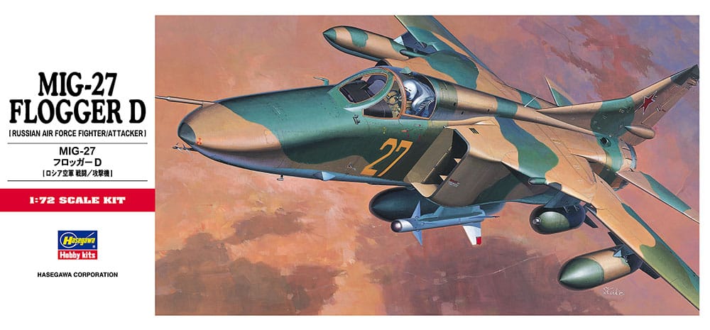 010 - Hasegawa - C10 - Mikoyan-Gurevich MiG-27 Flogger D - primary image