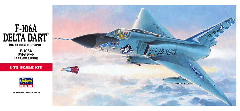 010 - Hasegawa - C11 - Convair F-106A Delta Dart - primary image