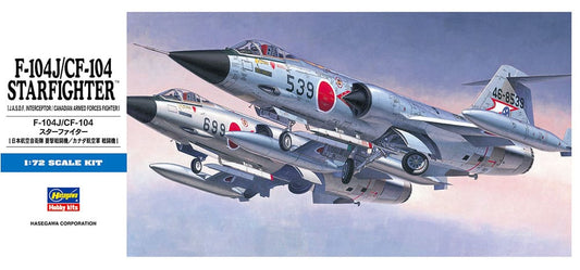 010 - Hasegawa - D16 - Canadair CF-104 / Lockheed F-104J Starfighter - primary image