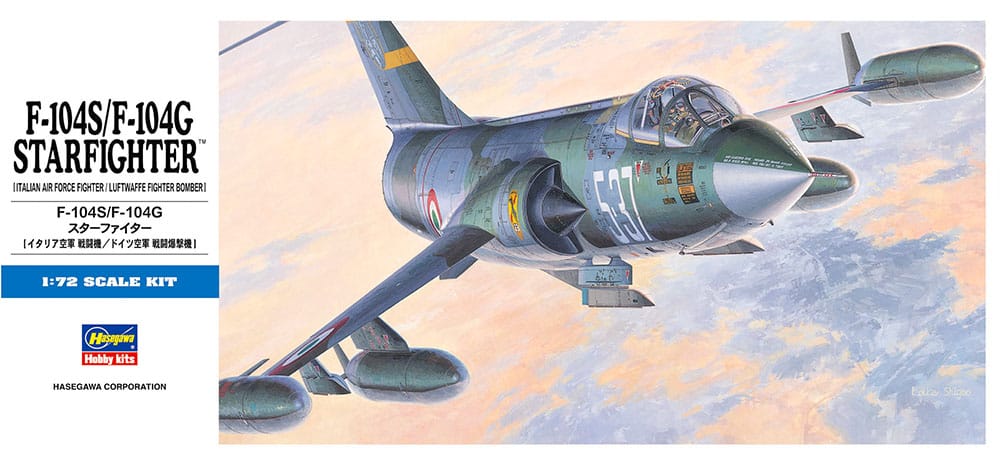 010 - Hasegawa - D17 - Aeritalia F-104S / Lockheed F-104G Starfighter - primary image