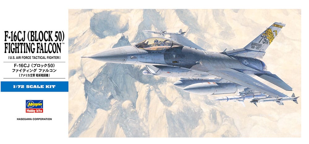 010 - Hasegawa - D18 - General Dynamics F-16C Fighting Falcon - primary image