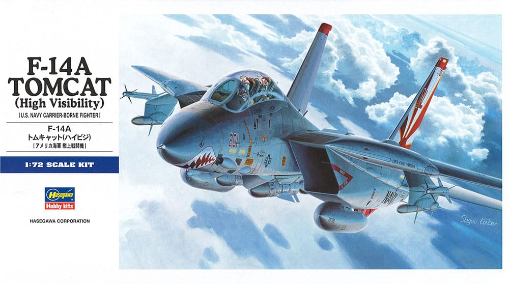 010 - Hasegawa - E03 - Grumman F-14A Tomcat - primary image