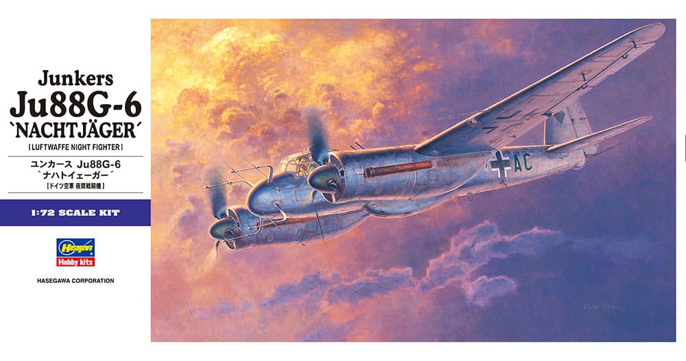 010 - Hasegawa - E32 - Junkers Ju 88 G-6 Nachtjäger - primary image