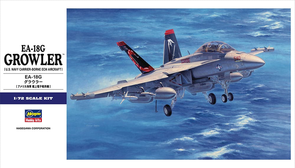 010 - Hasegawa - E38 - Boeing EA-18G Growler - primary image