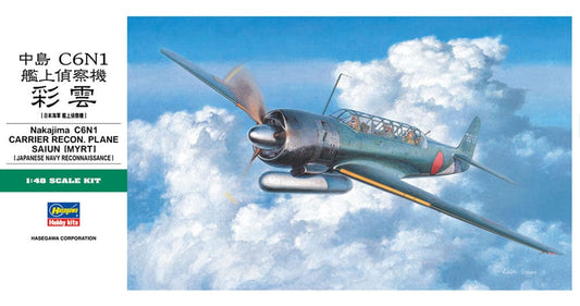 010 - Hasegawa - JT84 - Nakajima C6N1 Saiun ‘Myrt’ - primary image