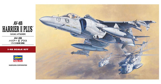 010 - Hasegawa - PT28 - McDonnell Douglas AV-8B Harrier II Plus - primary image