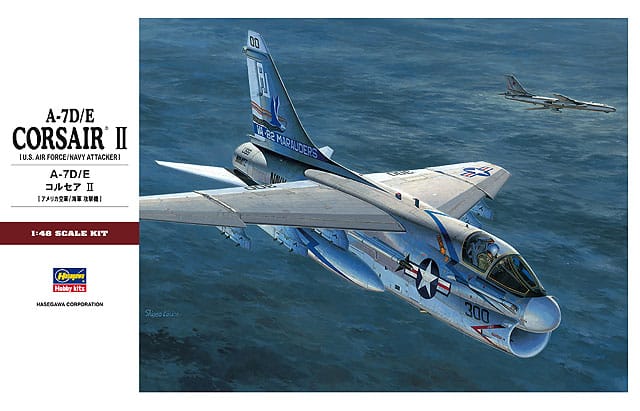 010 - Hasegawa - PT47 - Vought A-7D/E Corsair II - primary image