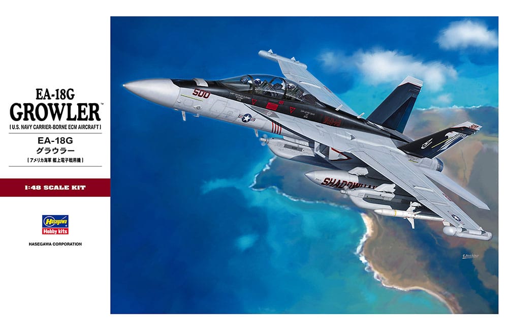 010 - Hasegawa - PT52 - Boeing EA-18G Growler - primary image