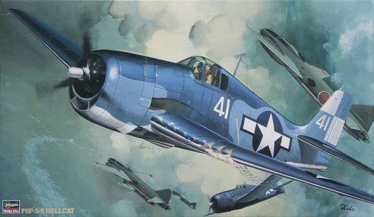 010 - Hasegawa - ST07 - Grumman F6F-3/5 Hellcat Mk I - primary image