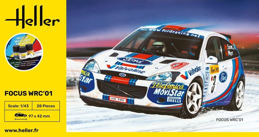 010 - Ford Focus WRC 2001 [starter set] - primary image