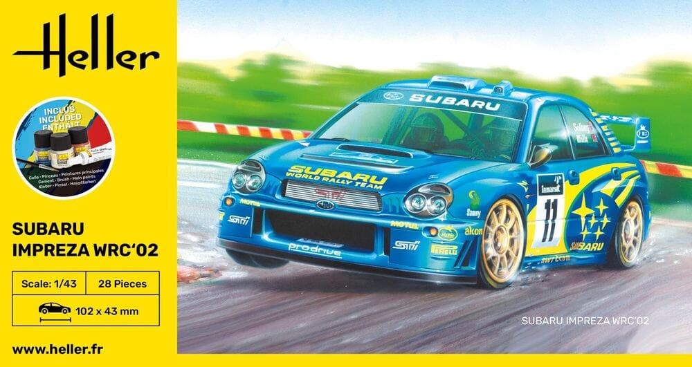 010 - Subaru Impreza WRC 2002 [starter set] - primary image