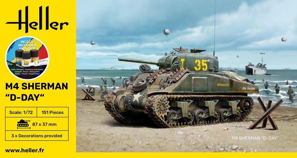 010 - M4 Sherman (D-Day) [starter set] - primary image