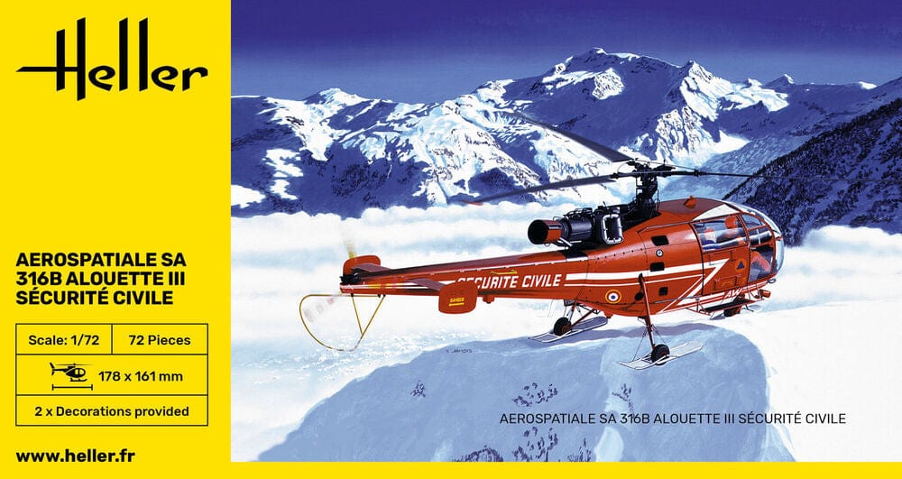 010 - Sud Aviation SA 316B Alouette III Sécurité Civile - primary image