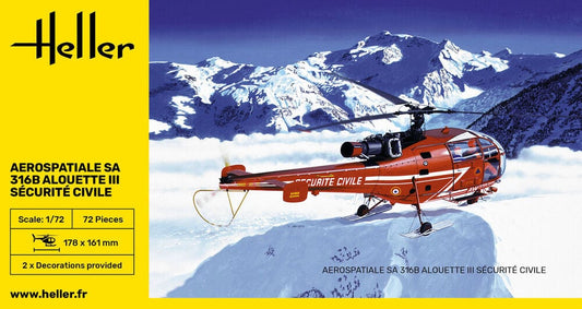 010 - Sud Aviation SA 316B Alouette III Sécurité Civile - primary image